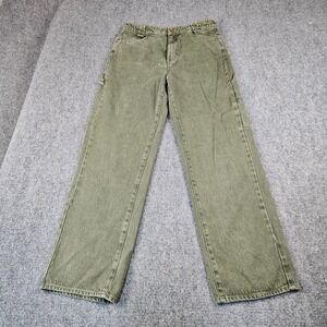 Roark Open Roads Open Minds Carpenter Jeans Mens 28 Olive Green Utility Pants